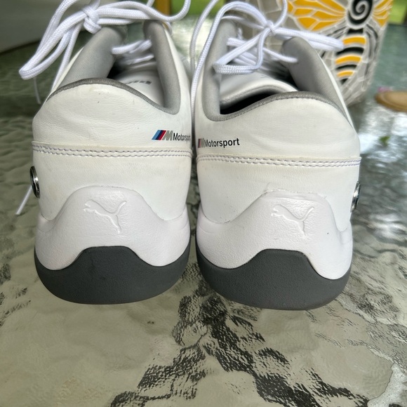 NW0T-Puma Motorsport -BMV-Men's White/Black Sneakers- KART CAT lll - Picture 4 of 9